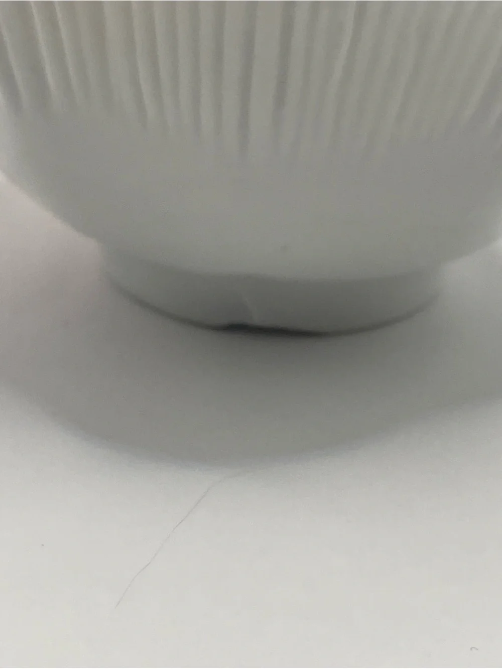 Vintage Pier 1 Imports White Porcelain Lotus Bowls Set Of 6